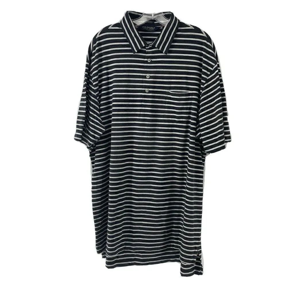 Polo Golf Ralph Lauren Short Sleeve Gray XL